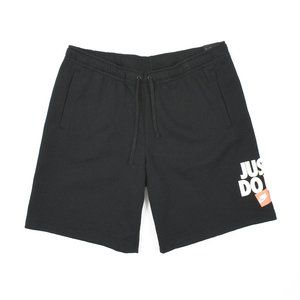 men's nike sportswear just do it fleece shorts